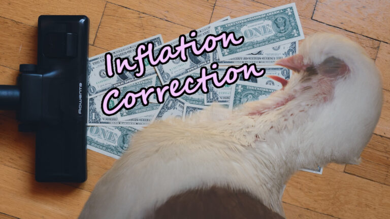 Inflation Correction (from a Pigeon’s Perspective)